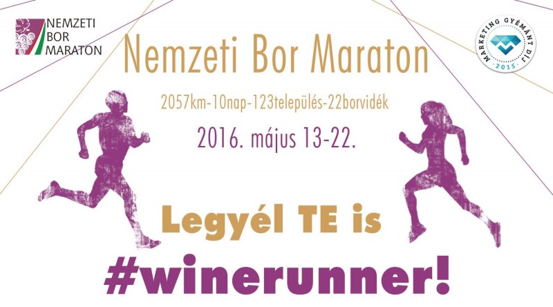 24 nap múlva jön a Nemzeti Bor Maraton!